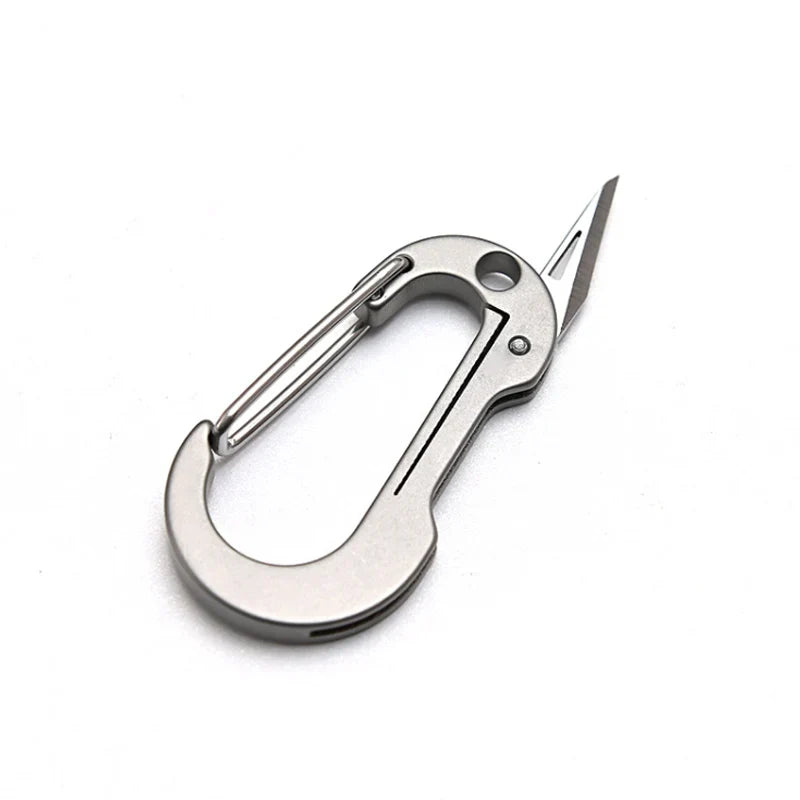 Titanium Alloy EDC Multi-Tool Keychain Knife - Image 6