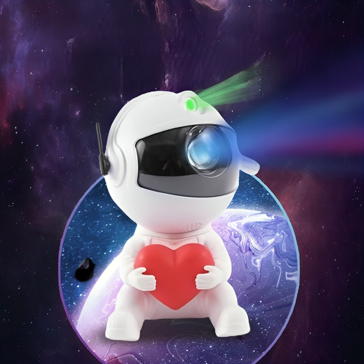 Love Astronaut Galaxy Night Light Projector - Image 0