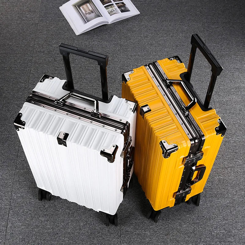 Aluminum Durable Frame Rolling Travel Suitcase - Image 0
