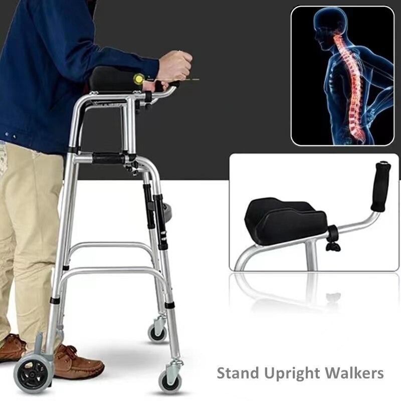 Walk Ease Elderly Easy Rolling Walker - Image 1