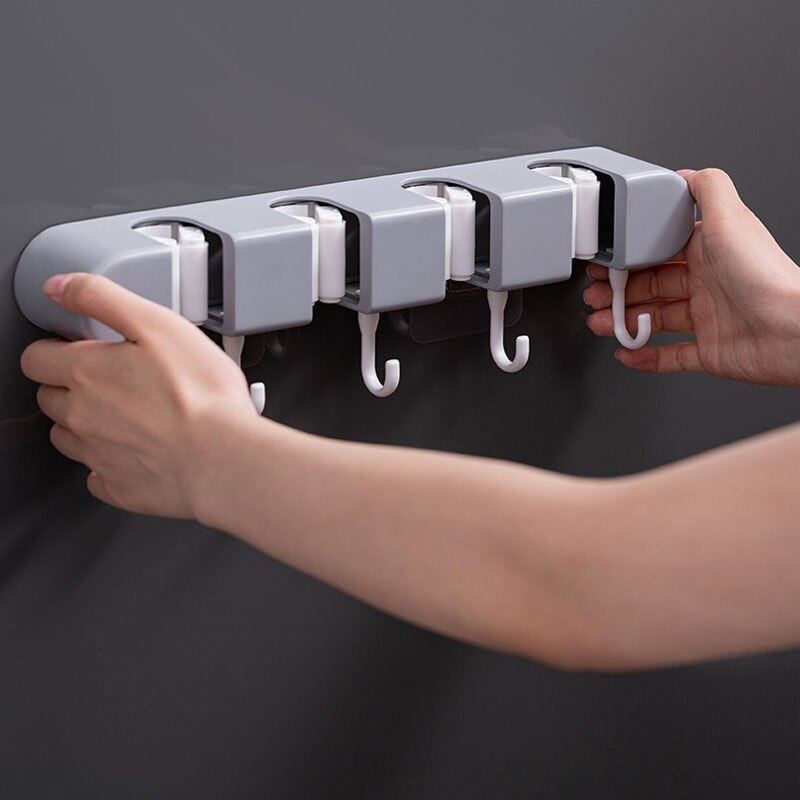 Ultra Clean Wall-Mounted Mop Storage Hook - Image 1