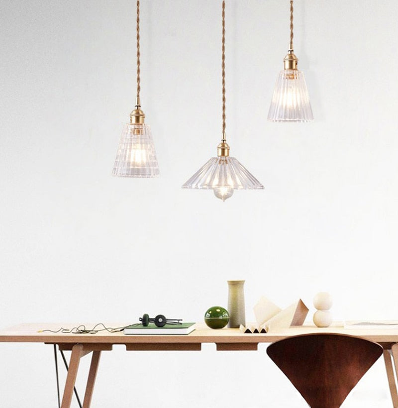 Nordic Brilliance Transparent Glass Pendant Lamp - Image 15