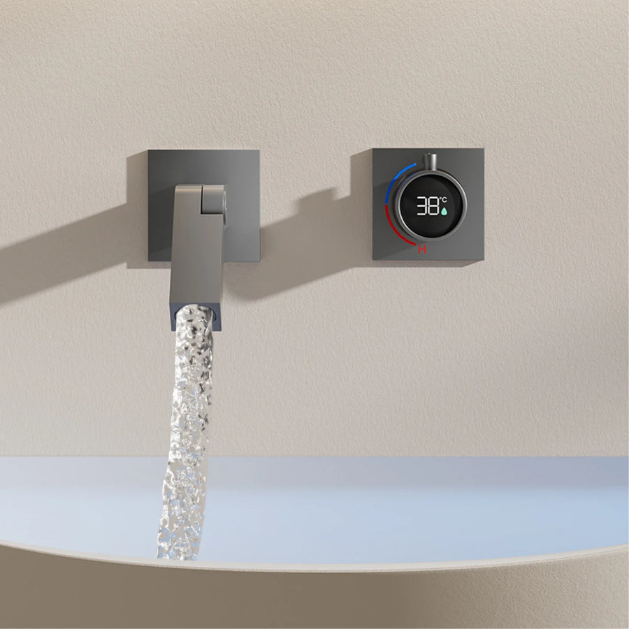 Advanced Water Temperature Regulator Digital Minimalist Adjustable Faucet - Image 1