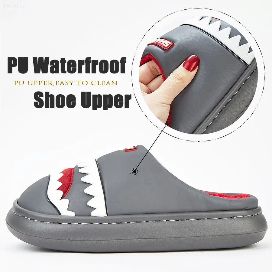 Shark Cozy Warm Soft Slippers - Image 5