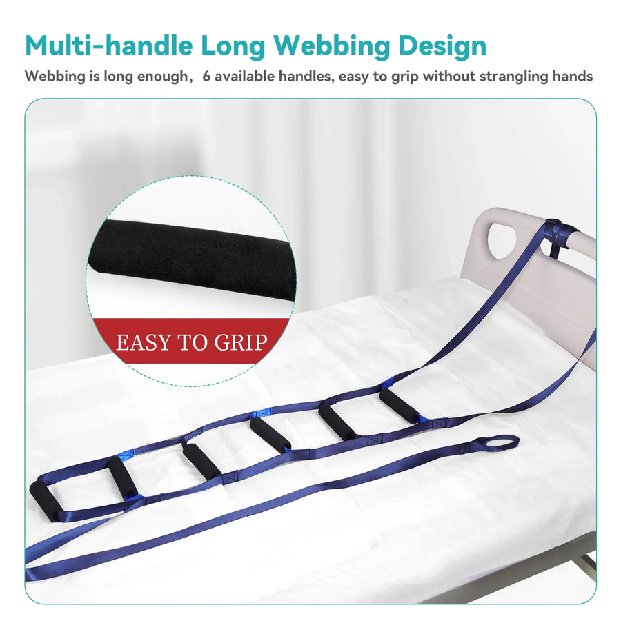 Elderly Bed Sit-Up Aid Rope Mobility Assist Strap - Image 2