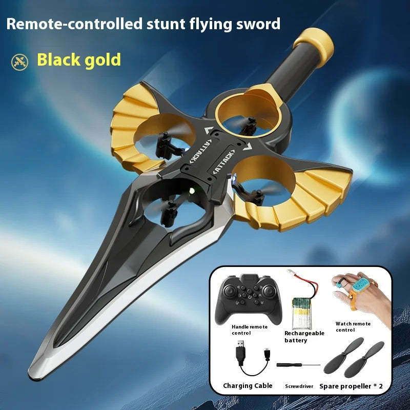 Flying Battle Sword Remote Control Drone Toy - Image 4