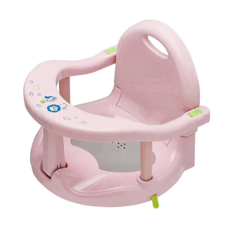 Baby Essential Foldable Non-Slip Bathing Chair - Image 6