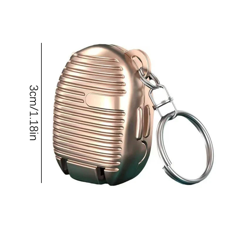Pocket-Sized Easy Manicure Nail Clipper Keychain - Image 9