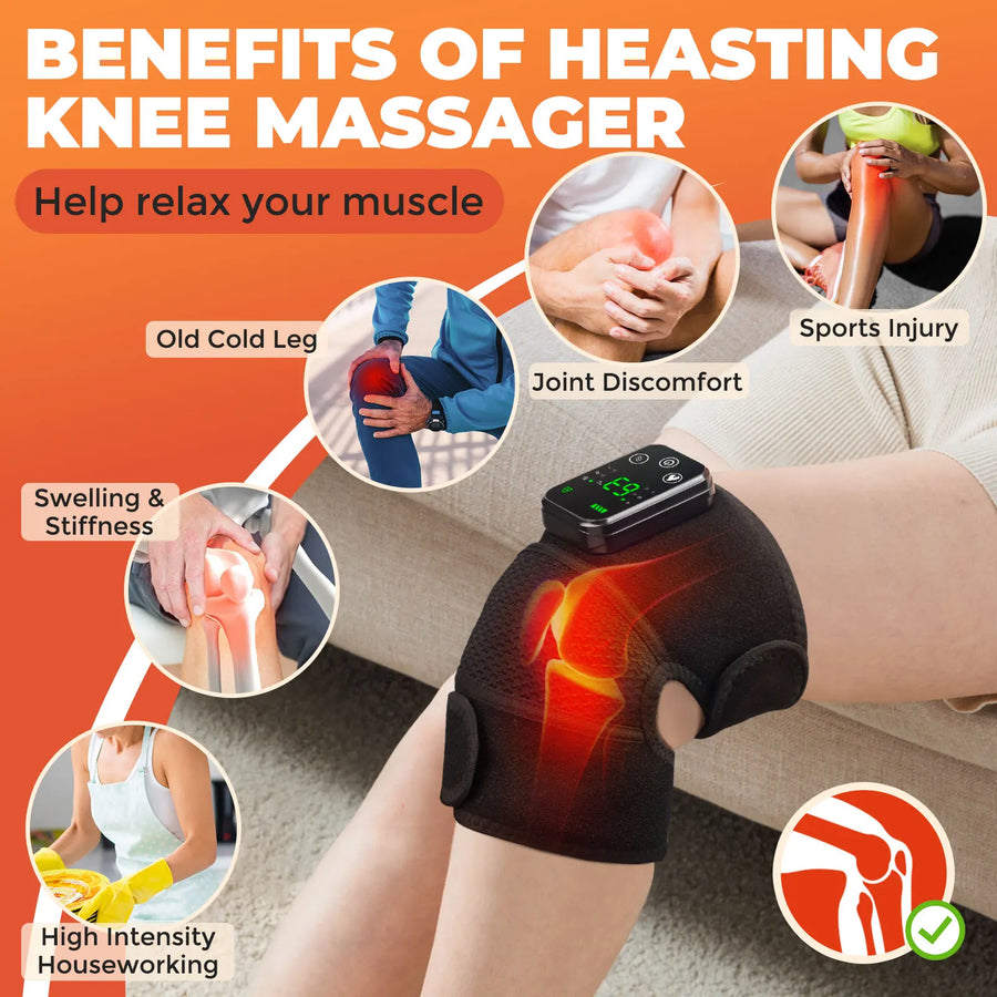 Compress Vibration Therapy Smart Heated Massager - Image 1