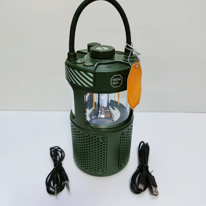 Vintage Style LED Outdoor Speaker Lamp - Image 11