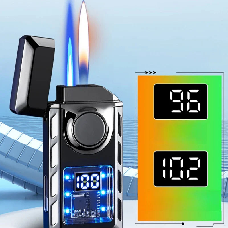 Voice Controlled USB Colorful Double Flame Lighter - Image 6