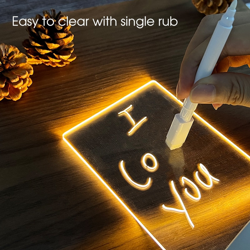 Creative Note Board Led Table Lamp - Image 6