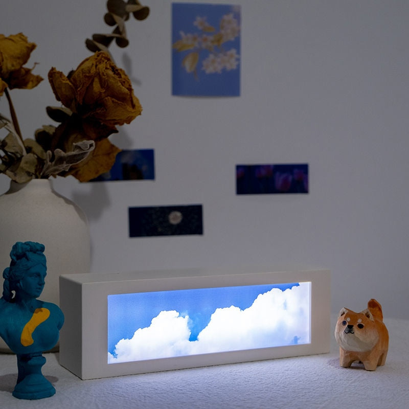 LED Cloudy Sky Rechargeable Night Lamp - Image 5