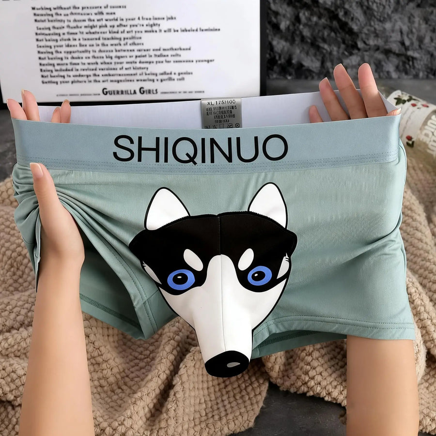 Hungry Husky Boxer Shorts