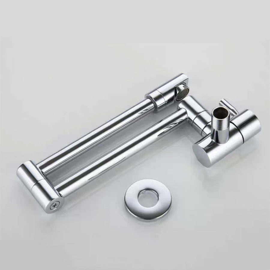 Wall-Mounted Folding Chrome Pot Filler Faucet - Image 10
