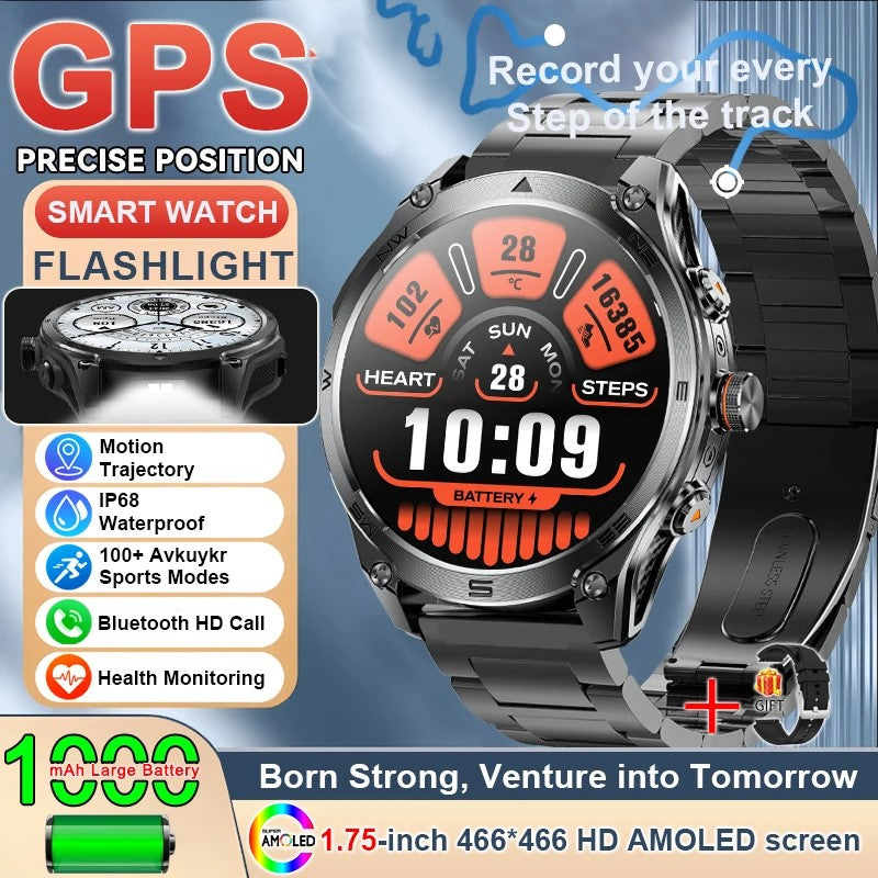 Advanced Sports GPS Waterproof Fitness Tracker Smartwatch - Image 5