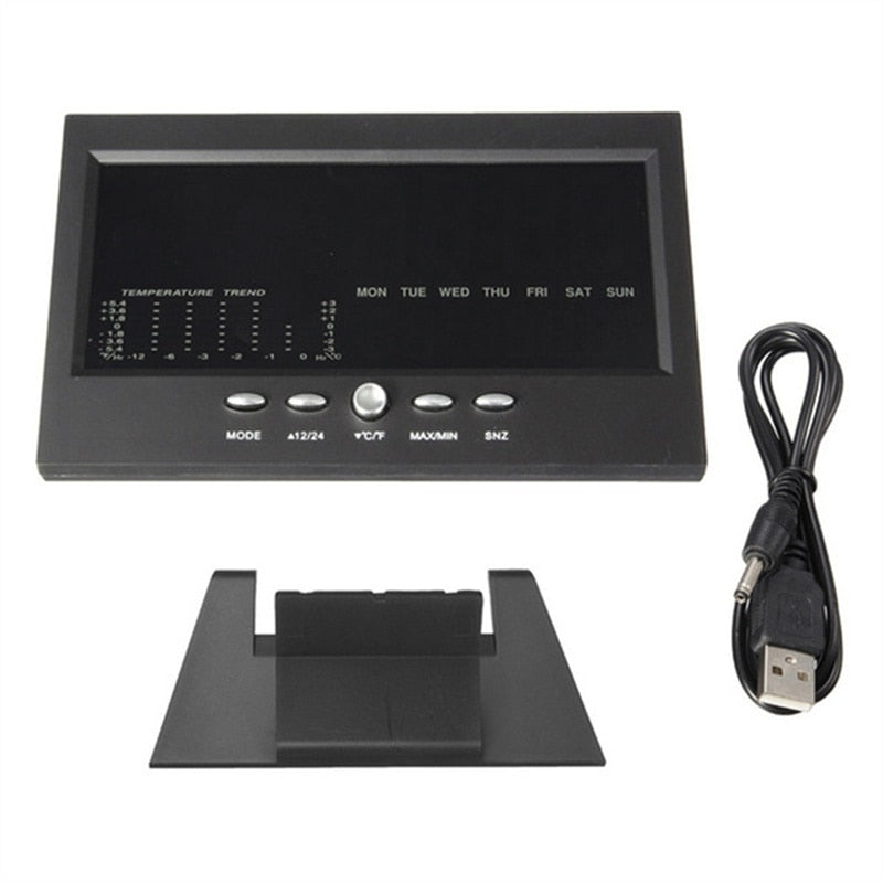 Alarm Pro LCD Weather Station Clock - Image 7