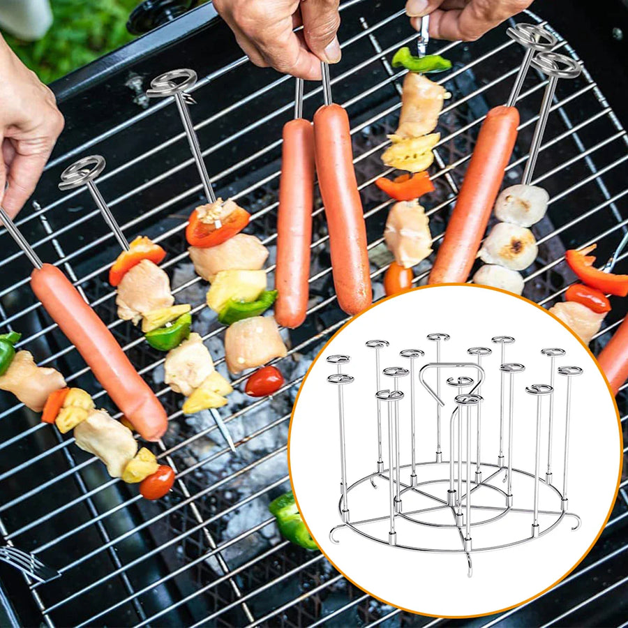 Air Fryer Vertical Kebab Maker Stand - Image 4
