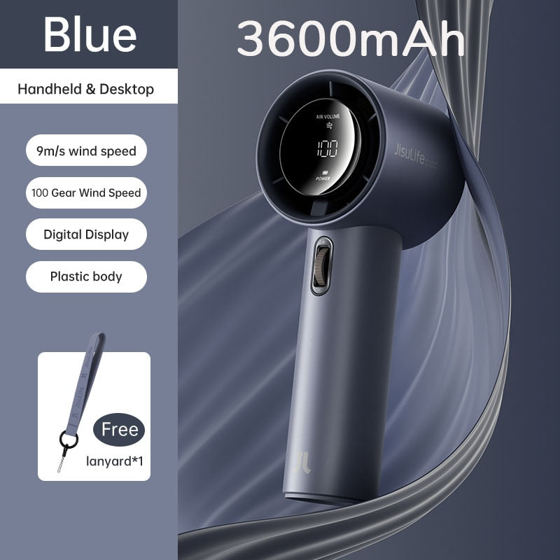 Portable Handheld Wireless Cool Summer Fan - Image 6