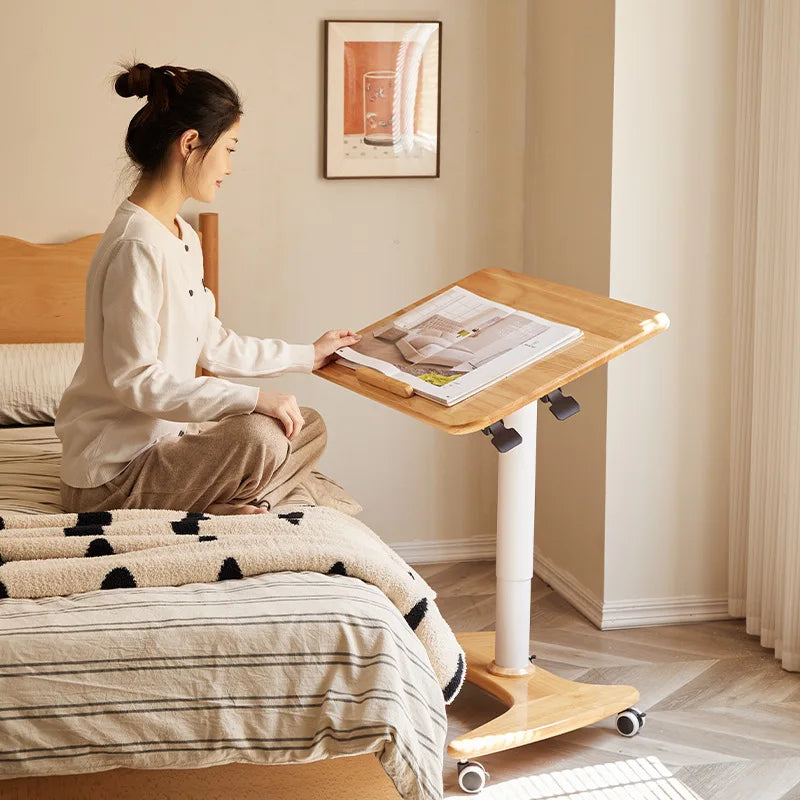 Work Everywhere Ergonomic Adjustable Rolling Desk - Image 1
