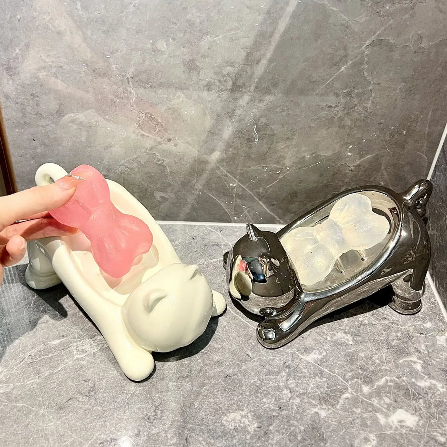 Stretching Cat Soap Tray - Image 4