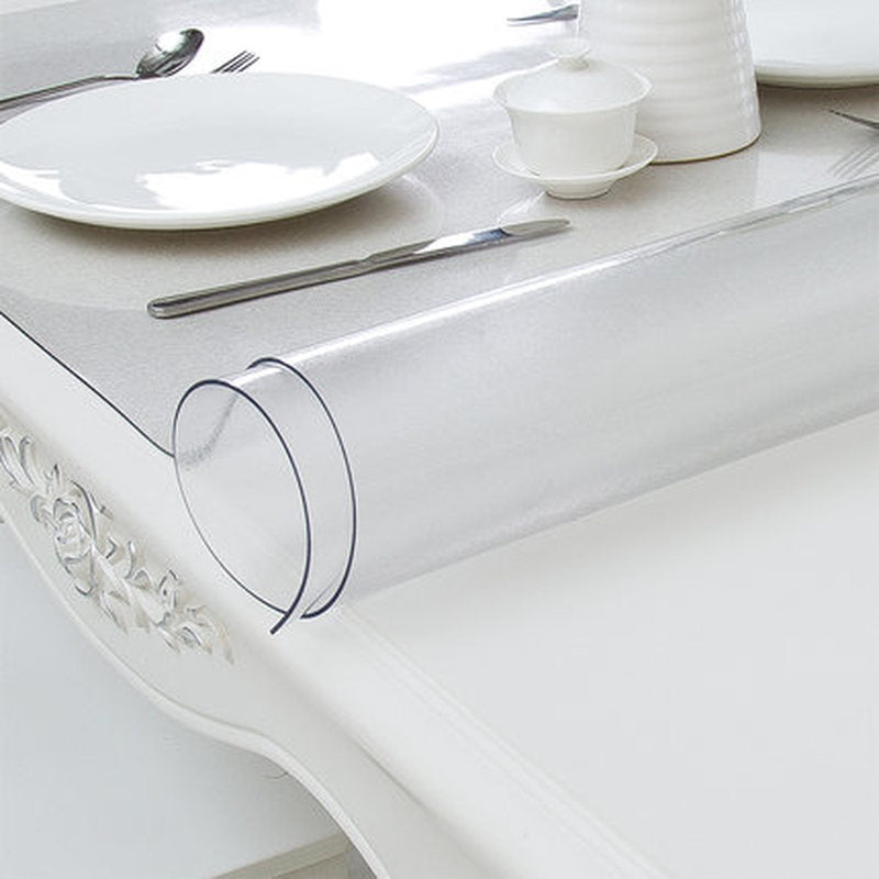 Soft Clear Cover Transparent Table Mat - Image 1