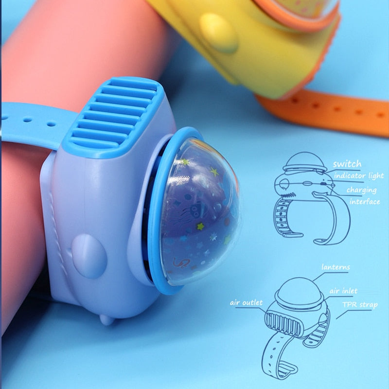 Creative Fan Projector Bracelet - Image 2