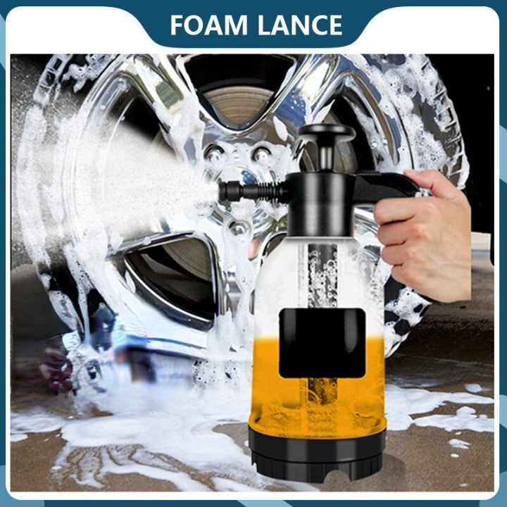 Portable Hand Pump Bubble Blast Water Foam Sprayer - Image 1