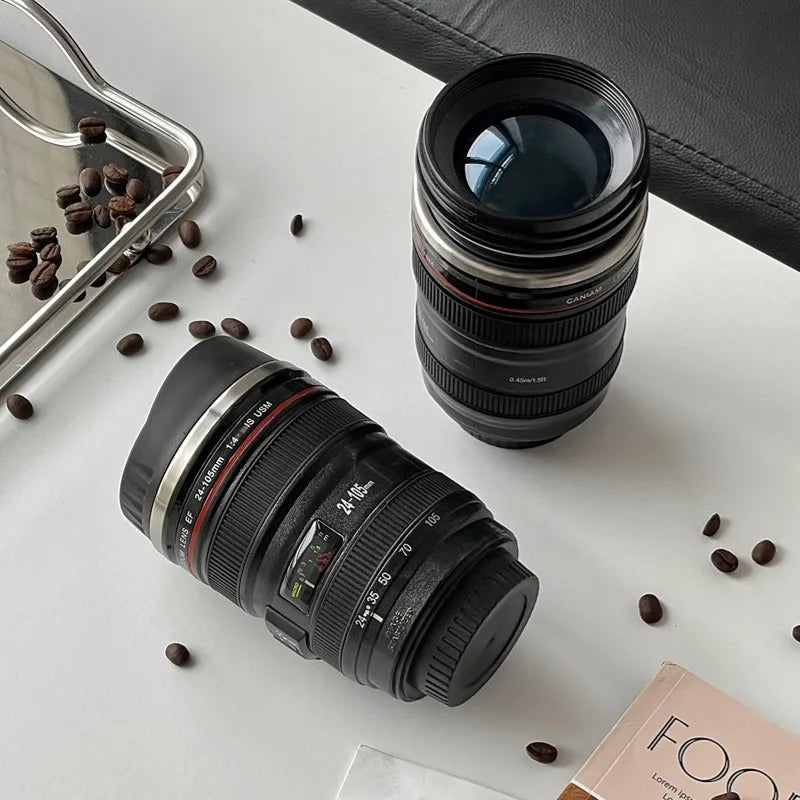 Zoom In Camera Lens Ceramic Coffee Mug