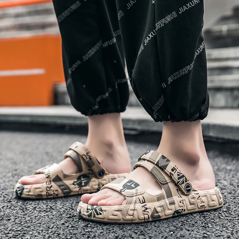 Ultimate Comfort Long Walks Men Travel Sandals - Image 1