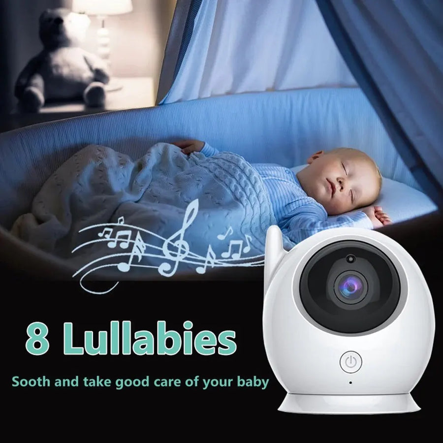 Baby Monitor Surveillance Night Vision Music Nanny Camera - Image 3