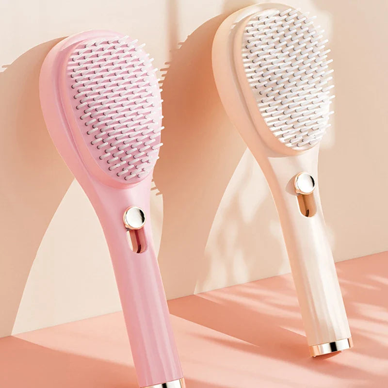 Magic Self-Cleaning Hair Massage Comb - Image 4