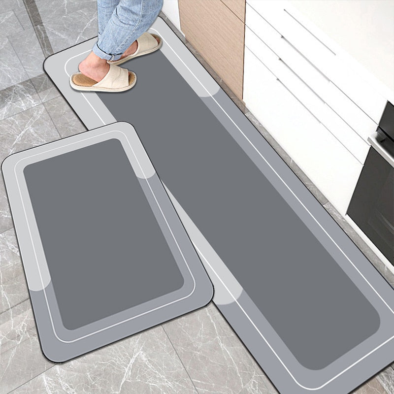 Modern Water Absorbent Anti-slip Area Rugs - Image 1