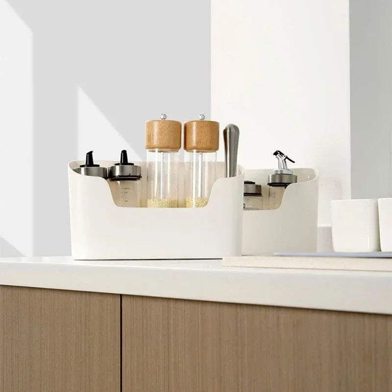 Clever Space Adhesive Kitchen Bath Under Sink Organizer - Image 1