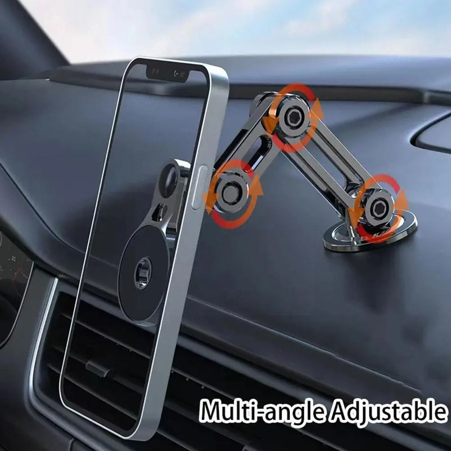 Rotatable Magnetic Suction Mechanical Arm Car Phone Holder - Image 4