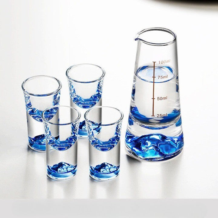 Japan Style Lead-Free Mountain Glass Set - Image 9