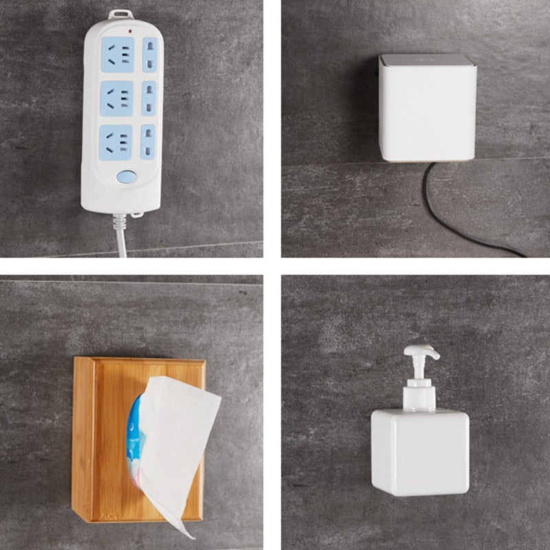 Double-Sided Adhesive Punch-Free Strong Wall Hook - Image 2