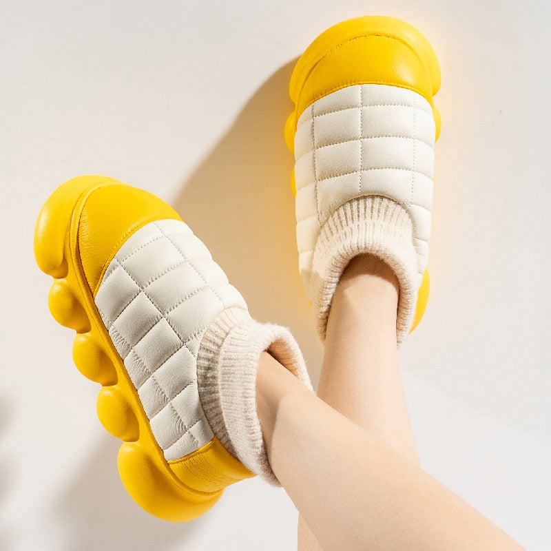 Warm Fur Bubble Winter Boots - Image 1