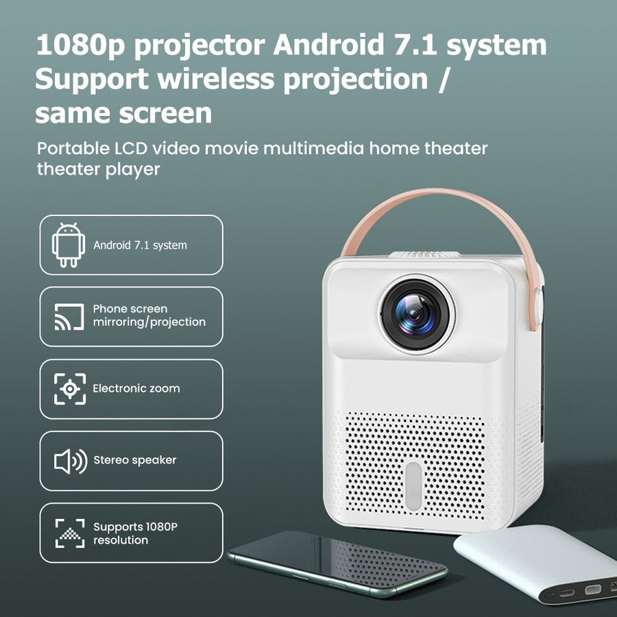 Movie Night Life Mini HD Video Projector - Image 3