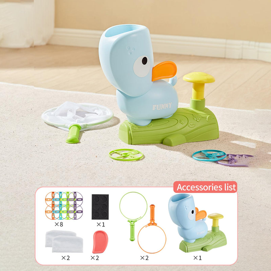 Duck Flying Air Disc Launcher Toy - Image 2