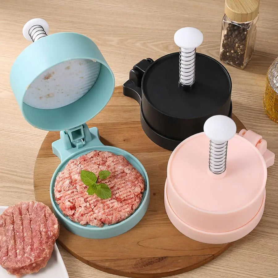 Adjustable Premium Non-Stick Burger Patty Presser - Image 1
