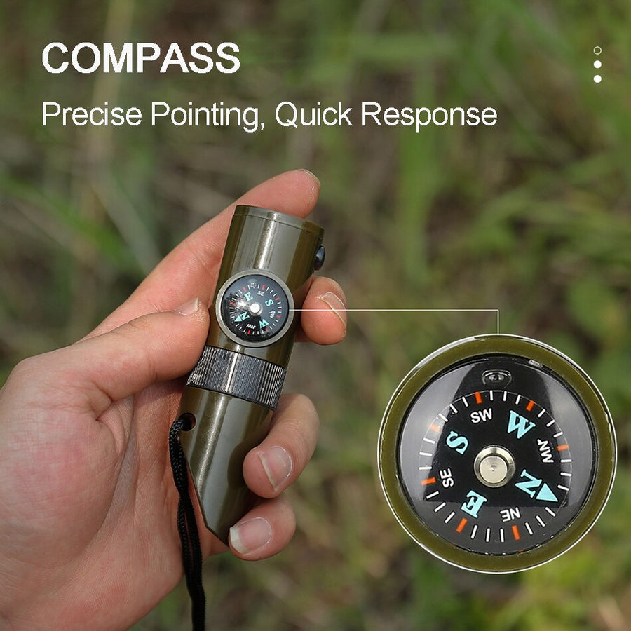 7in1 Portable Survival Outdoor Camping Tool - Image 2