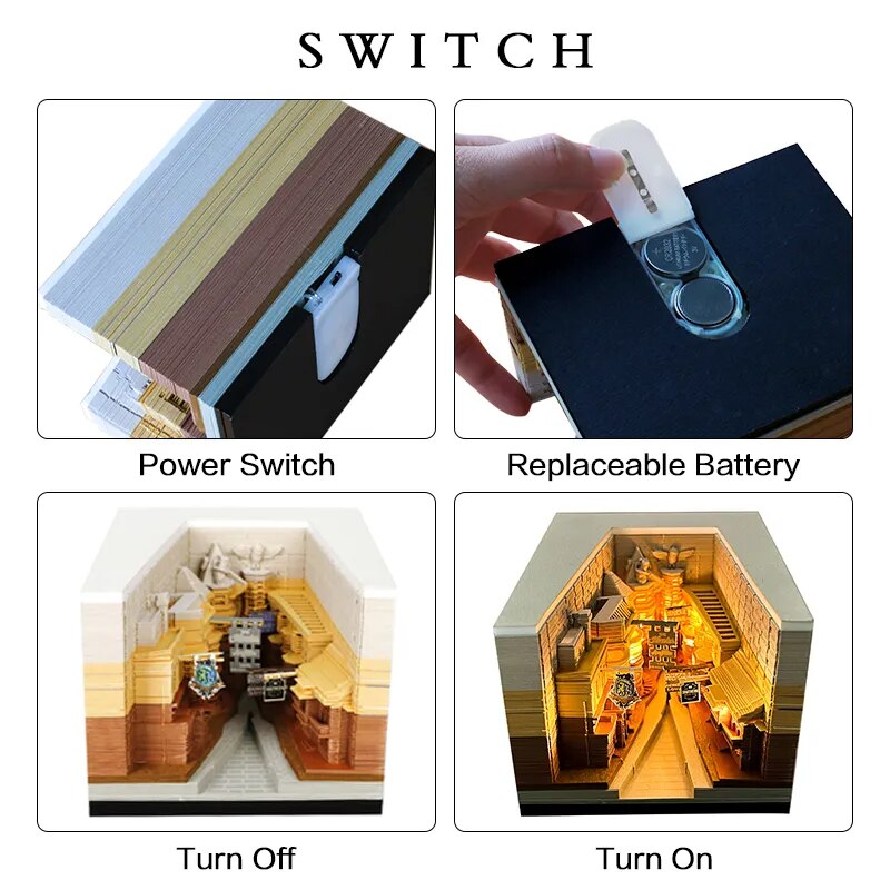 3D Illuminated Memo Pad - Image 2