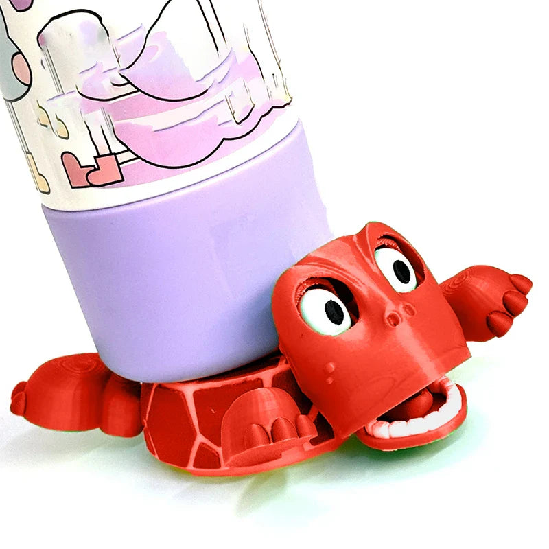 Panicked Turtle Mug Holder Coaster - Image 1