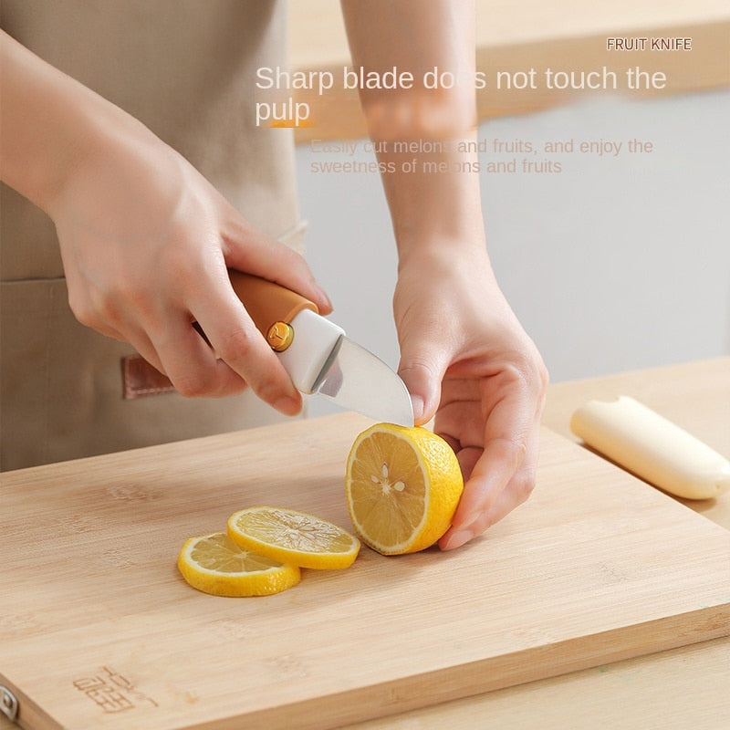 2in1 Vegetable Peeler Home Chef Mini Knife - Image 3