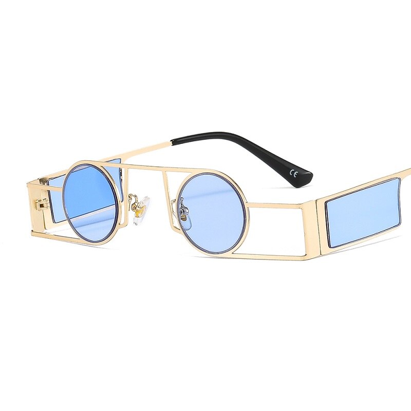 Elite Round Metal Frame Sunglasses - Image 4