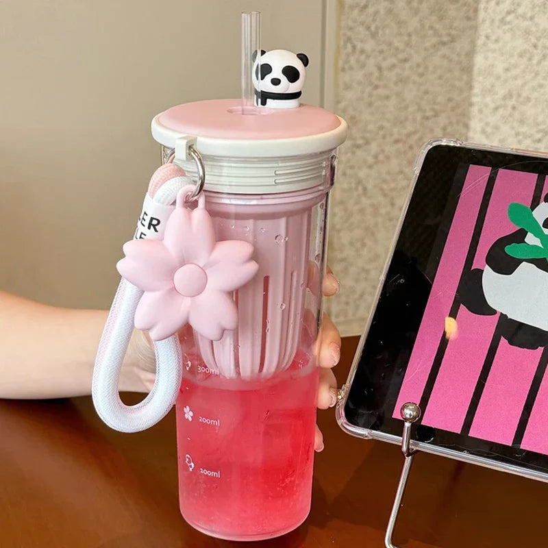 Cute Panda Water Bottle - Image 1
