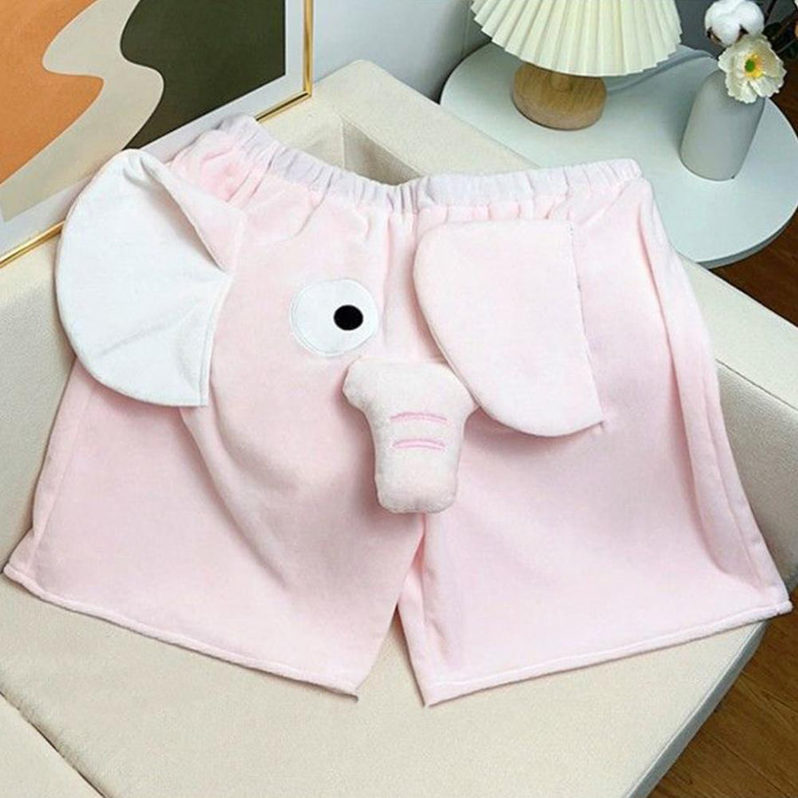 Funny Elephant Loose Cute Shorts - Image 7