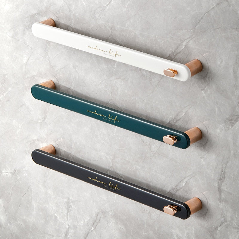 Towel Bar Space Saving Bathroom Holder - Image 2