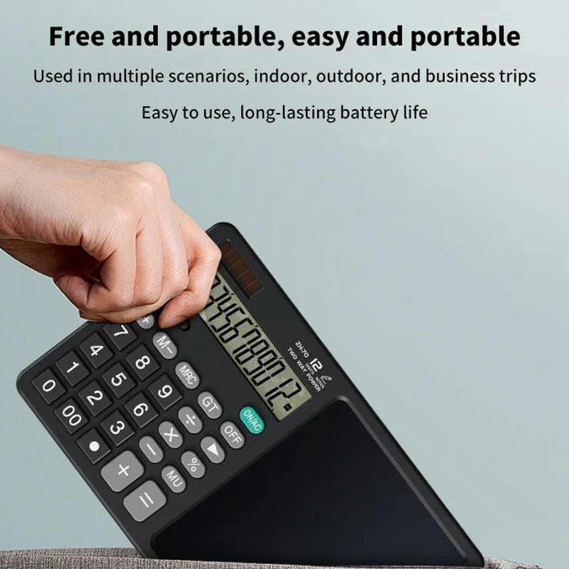 Portable Scientific LCD Notepad Calculator - Image 5